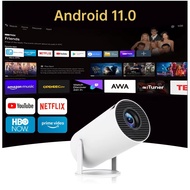 Hy300 Android 11 4K Ultra HD WiFi Blu-ray Player Projector with Bluetooth Portable
