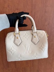 LOUIS VUITTON Speedy 20 肩帶可調節拆卸 手袋 枕頭包