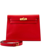 Hermès Rouge de Couer Evercolor Kelly Danse II Gold Hardware, 2020