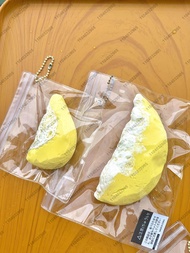 new Durian Taba Squishy Silicone Fruit Durian Flesh Squeeze Toy Mochi Toy Squishy Anti Stress Reliev