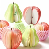 Creative Apple Note Paper DIY Note Note Fruit Note Paper Pear Sticky Note