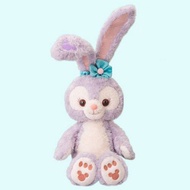 disney香港迪士尼樂園Hong Kong Disneyland Stella Lou星黛露露史黛拉兔仔兔兔StellaLou 17" 紫色兔子🐰裸娃企企定定站著坐坐姿Plush Doll毛公仔娃娃