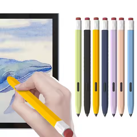 Pen Case for Samsung Galaxy Tab S Pen S7 S8 S9 Liquid Silicone Stylus Pencil Cover Full Protection S