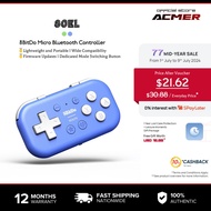 ACMER 8BitDo Micro Bluetooth Pocket-sized Mini Controller for Nitendo Switch, Windows, Android and m