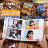 4R/5R Photo Album 100/200 Pockets Family Collection Book Wedding Photos Protector For Memories Gift 