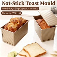 Pan Loaf Pan with Lid Mold Acuan Toast box Bread Loaf Tin rectangle Toast Non Stick Bread Pan