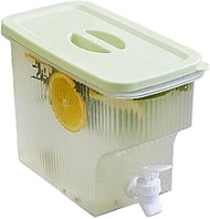 Drink Dispenser with Spigot 3.5L (0.9 Gal) Large Capacity Fridge Cold Drink Container Juice Water Pi