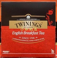 【小如的店】COSTCO好市多代購~英國 TWININGS 唐寧 英倫早餐茶(每盒100包) 85984