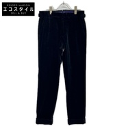 Ralph Lauren Purple Label 798728082001 義大利製造 黑色中壓絲絨錐形褲 28碼 [二手]