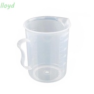 LLOYD Measuring Cup Chemistry Laboratory 250/500/1000/ml Transparent Reusable Durable Measuring Cylinder