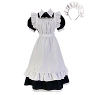 🎉Cosplay🎉  Japanese Women Uniform Outfit Lolita French Maid Dress Anime Cosplay Uniform Cute Maid Ap