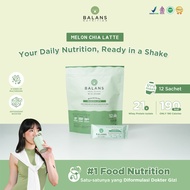 BALANS Meal Shake UYU Series Melon Chia Latte | Whey Protein Isolate | Meal Replacement & Protein Sh