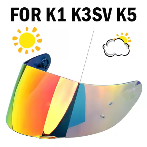 Photochromic Visor for AGV K5 K5S K3SV K3-SV K1 K1S Compact ST Helmet Glasses Shield Windshield Acce