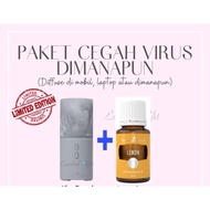 Ready Viya Travel Diffuser Free Oil 15Ml Young Living Original Bisa