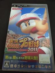 網路小站-特價出清-psp遊戲光碟 實況野球2011