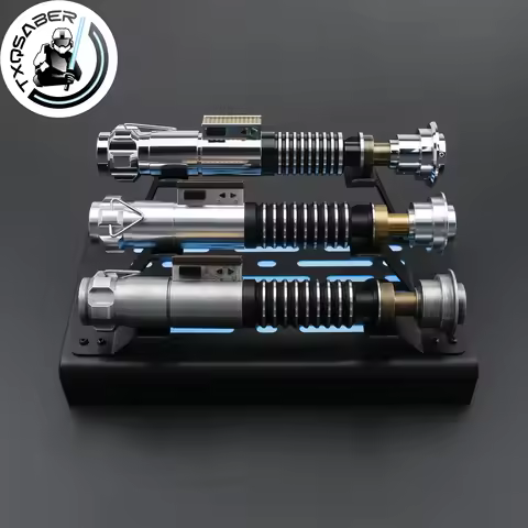 TXQSABER Lightsaber Metal Rechargeable Showing Stand Lightsaber Metal Hilt Display Stand Laser Sword