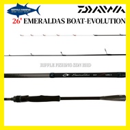 DAIWA 26 EMERALDAS EGING SPINNING FISHING ROD/EMERALDAS BOAT-EVOLUTION SPINNING FISHING ROD
