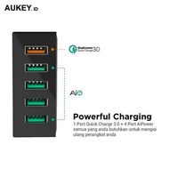 Aukey Charger Iphone Samsung Qc 3.0 Fast Charging &amp; Aipower New