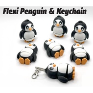 Flexi Penguin Keychain (3DPrint)