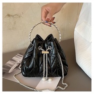 Chain Bag GD34556 Tas Selempang Serut Rantai Wanita Cantik Import