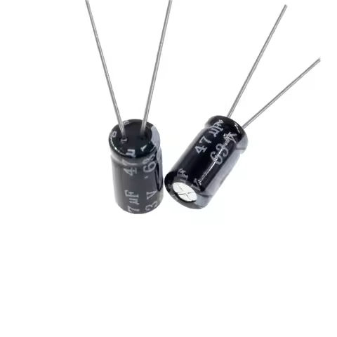 20pcs 47uF 63V 47MFD 63WV Aluminum Electrolytic Capacitor 6*11mm Radial 47mf63v 47uf63v 63v47mf 63v4