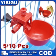 5/ 10 Pcs Nipple Bowls for Chickens, Quail, Ducks, Pigeons