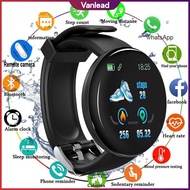 D18 Smart Watch with Bluetooth Round Smart Watch Waterproof Sports Watch for Android Ios