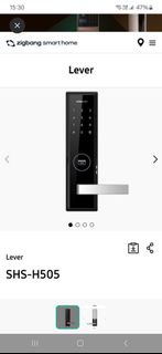 Samsung shs-h505 door lock 電子密碼鎖