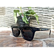 VINCENT LOGO V FRAME BLACK GLASSES
