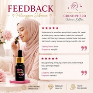 Perfume Pheromone Wanita Crush Phero 10ml | Wangian Tahan Lama & Haruman Premium