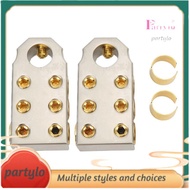 【Fast delivery】Pair Battery Terminal Clamp for 1/0AWG 2/0AWG Welding Cable Positive Negative Audio M