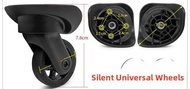 Eminent Universal Wheels for Luggage Repair Hardware Accessories PC PVC Password Lock Zipper Feet Su