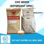 Carboxy Methyl Cellulose 8000s (CMC)Thickener Detergent Spec 25KG