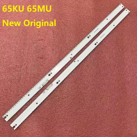 LED backlight Strip(2) For Samsung UN65MU7100 UE65MU6405 UN65MU7000F UE65KU6680 BN96-40173A 40174A 4
