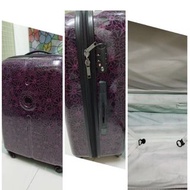 delsey 24吋旅行行李箱喼25kg safe lock travel suitcase luggage