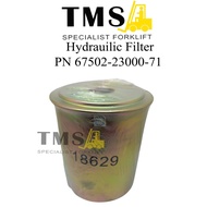 TOYOTA Hydrauilic filter PN 67502-23000-71 For ForkliftTOYOTA 7FBR15-25