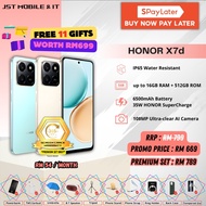 [BUY 1 FREE 11] HONOR X7d | up to 16GB RAM + 512GB ROM | IP65 | 108MP AI Camera | 6500mAh | 35W Supe