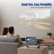 HY320 Mini Projector, 4K Ultra , Portable Home Theater, LED Display