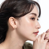 京華鑽石 輕珠寶 10K黃 迪士尼公主系列 阿拉丁茉莉公主寶石耳環