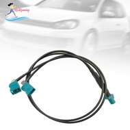 [Whweight] Car Antenna Splitter Cable 50cm Antenna Converter Accessories