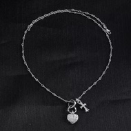 Chrome Hearts 克羅心愛心十字架項鍊
