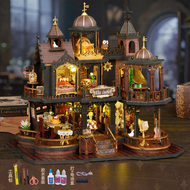 Educational Wooden DIY House 3D Puzzle