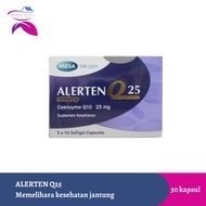 Alerten Q25 Mega We Care CoQ10 Coenzyme Q10 Maintains Heart Health