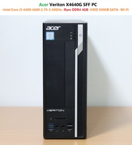 Acer Veriton X4640G SFF PC -Intel Core i5-6400-6600 2.70-3.30GHz -Ram DDR4 4GB -HDD 500GB SATA -Wi-F