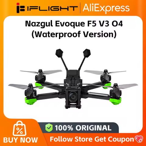 iFlight Nazgul Evoque F5 V3 O4 Pro Waterproof Version HD Drone BNF With Borg Mini F7 FC V1.1 FC/BLIT
