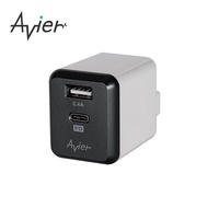 【北都員購】【Avier】COLOR MIX PD3.0+2.4A USB 電源供應器 / 太空灰 [北都]