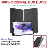 Casing Book Cover Samsung Tab S9 fe Tab S9fe+ Plus Dux Ducis Domo Ori