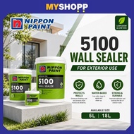 Nippon Paint 5100 Wall Sealer Exterior Primer Sealer Undercoat Paint  5L 18L