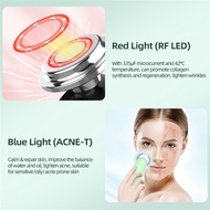 ❐▩¤CkeyiN EMS Facial Massager LED Light Therapy Skin Care Ultrasonic Cleaner Blackhead Remover Nano