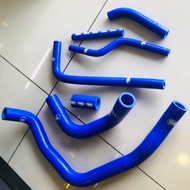 Kelisa kenari samco / jasma silicone radiator hose + bypass hose with T hose - ready stock